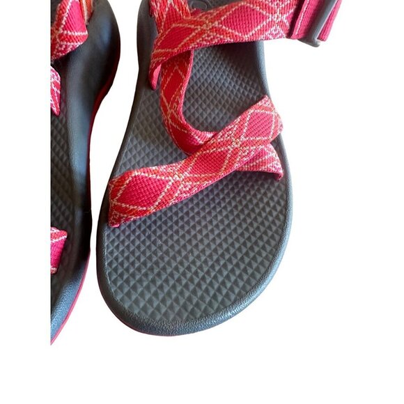Chacos Womans Pink Gray Sandals Size 5 - Picture 2 of 7